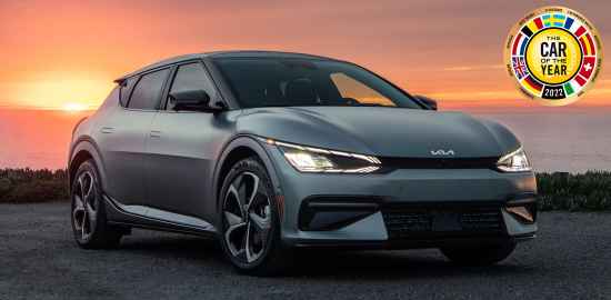 Auto dell’Anno 2022, vince per la prima volta la coreana Kia con la EV6, una vettura elettrica moderna e tecnologica